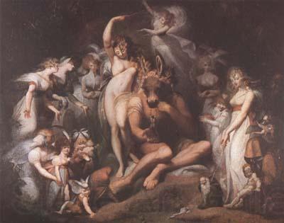 Henry Fuseli Titania and Bottom (mk08) Norge oil painting art